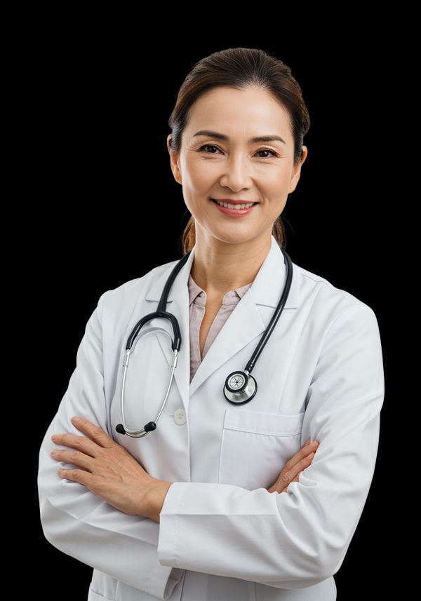 Veterinario che controlla cane