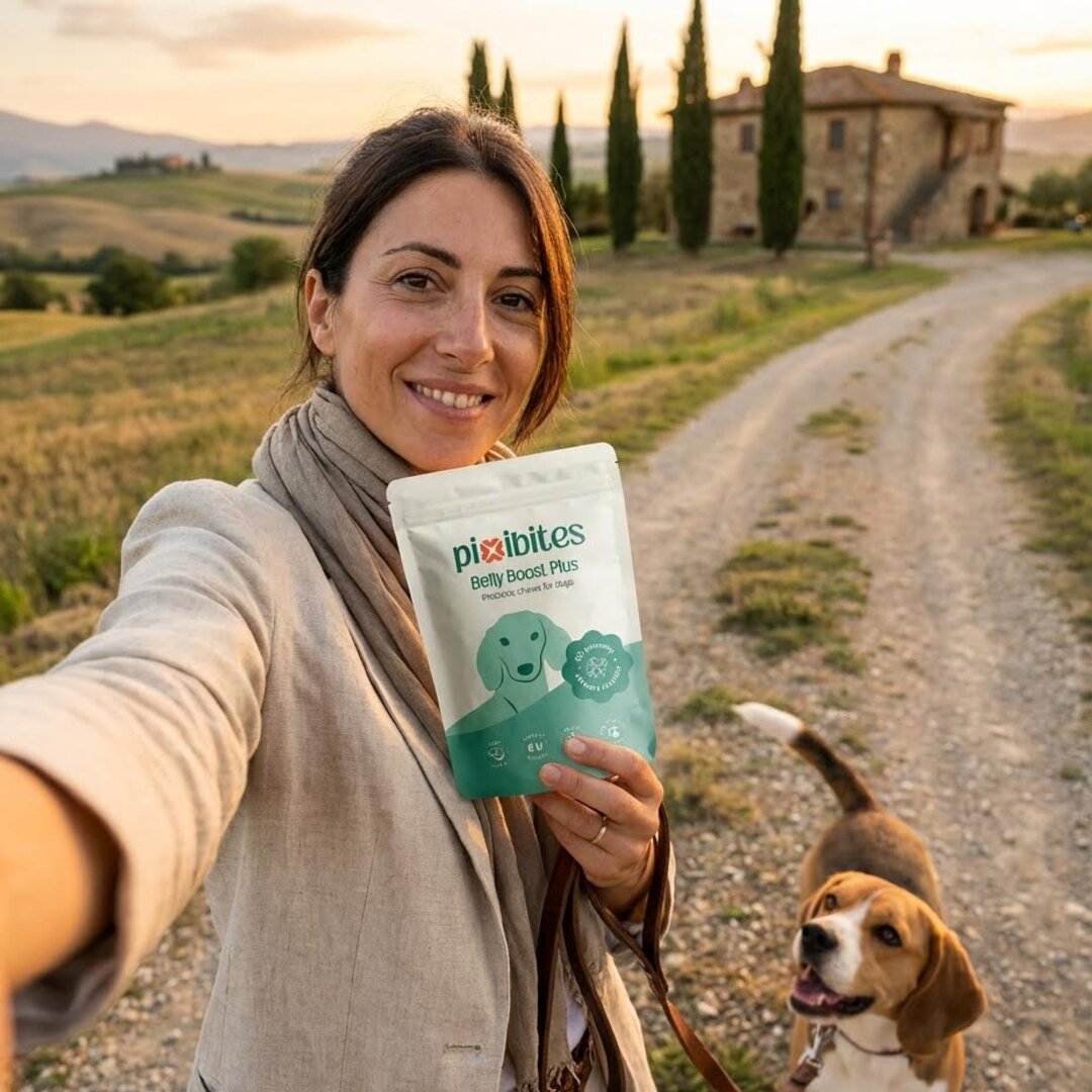 Cause del gonfiore nel cane e il ruolo benefico dei probiotici